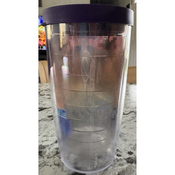 Tervis Ron Jon Surf Shop 16 Oz. Tumbler Cup Purple Lid We’re All Swimming In The - Picture 4 of 7